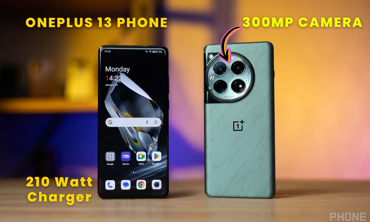 OnePlus 13 Best Smartphone Has 300MP camera with 210 watt charger and having other features